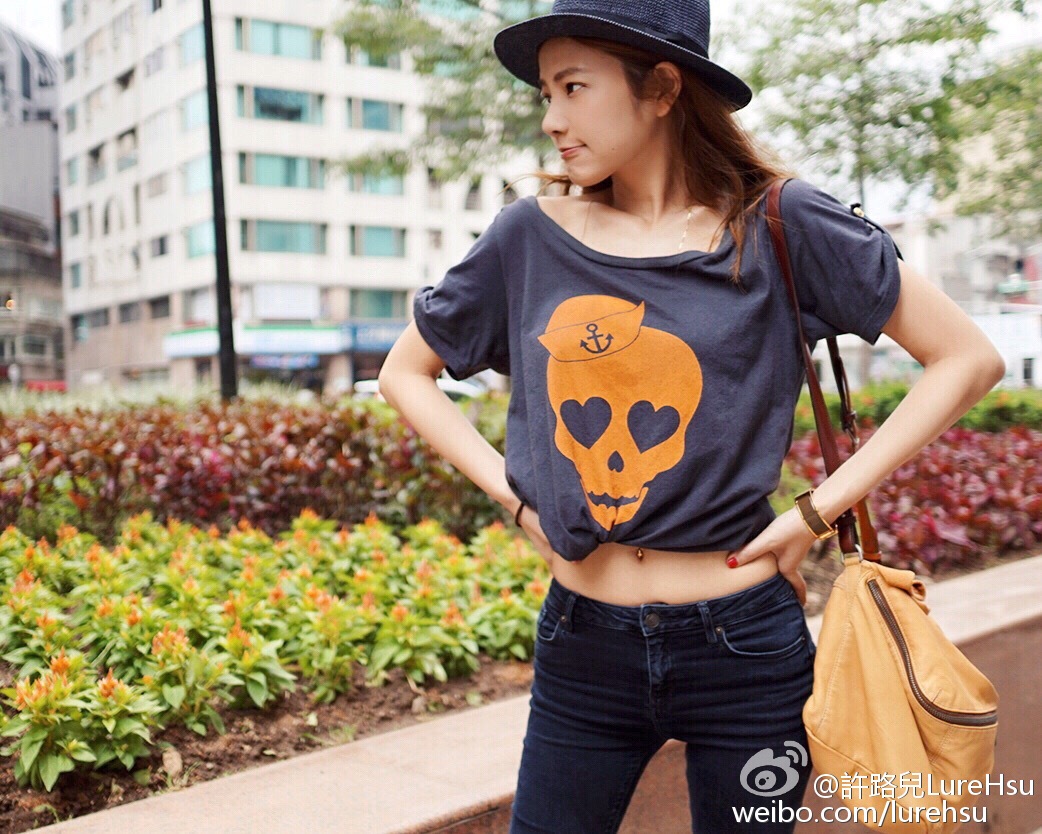 许路儿 超惊艳混血美魔女
