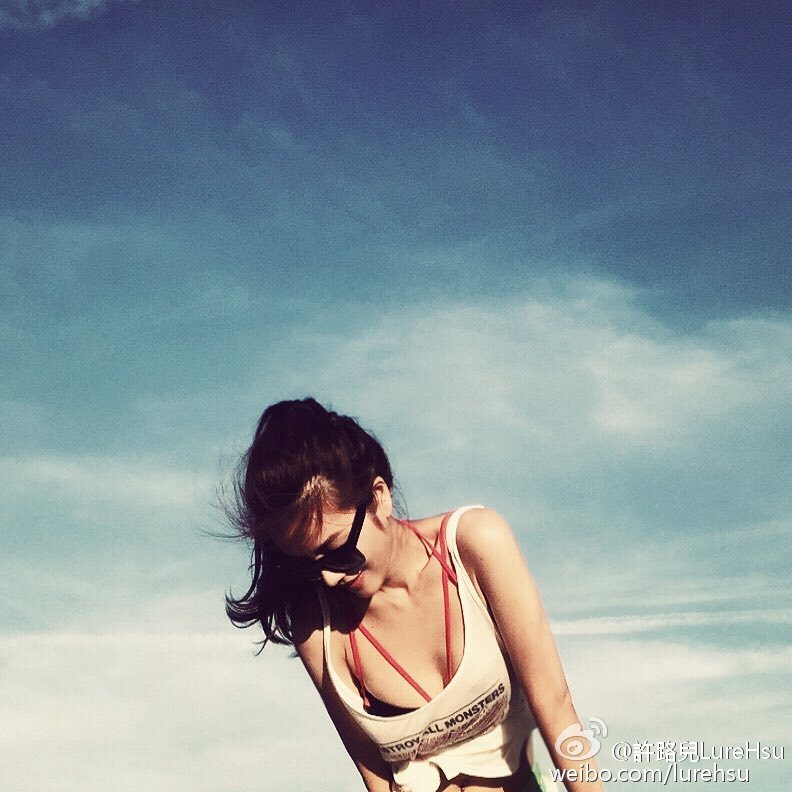 许路儿 超惊艳混血美魔女