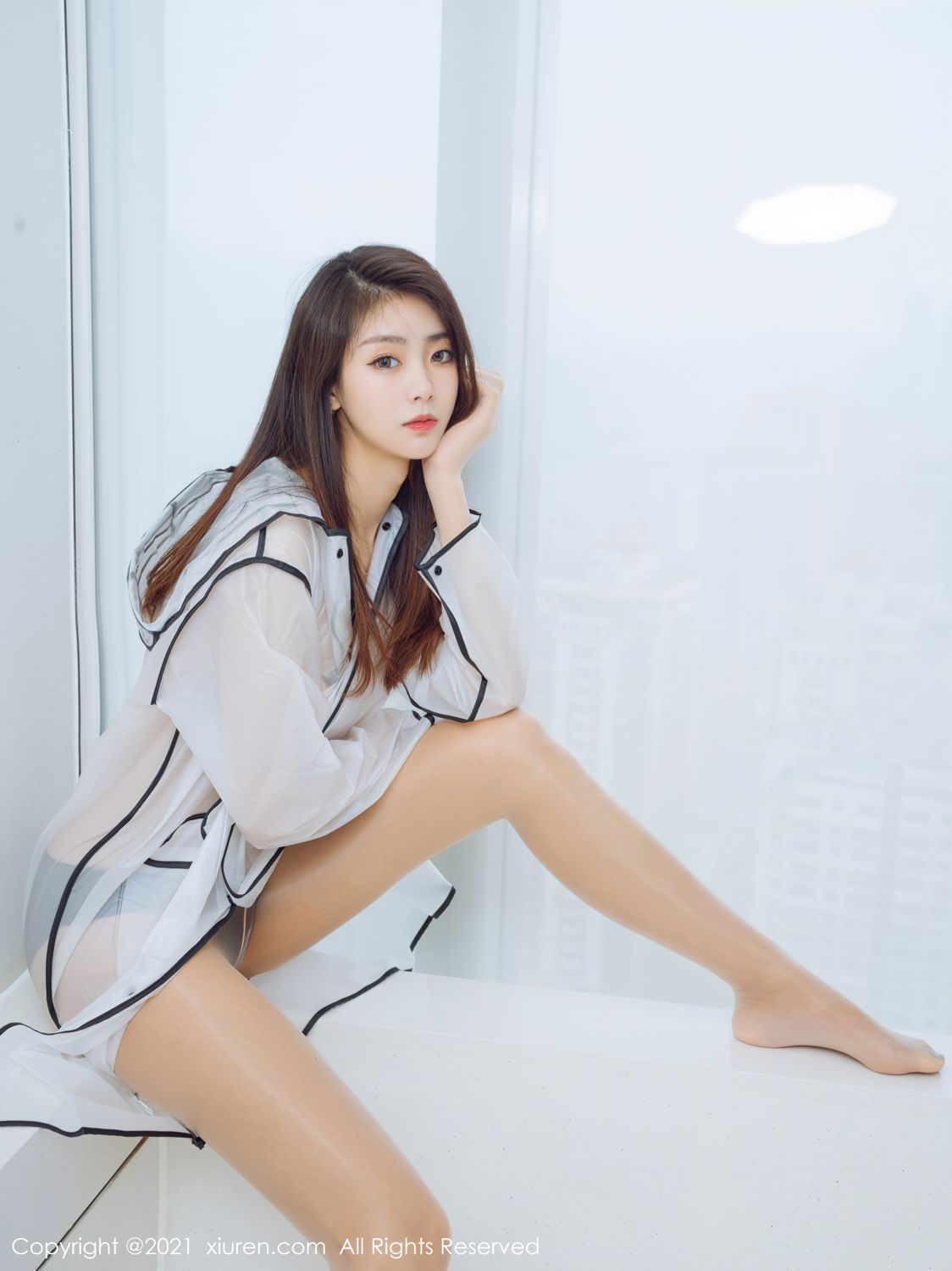 清纯美女可樂Vicky 明亮浴室灵动耀眼