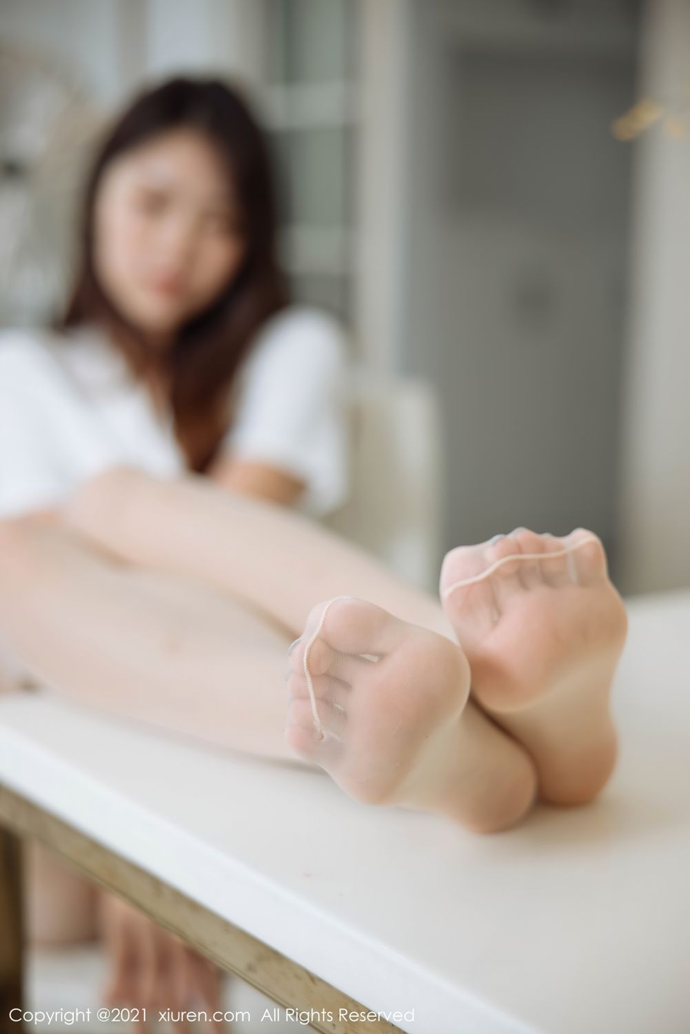 清纯美女可樂Vicky 简约淡雅的都市