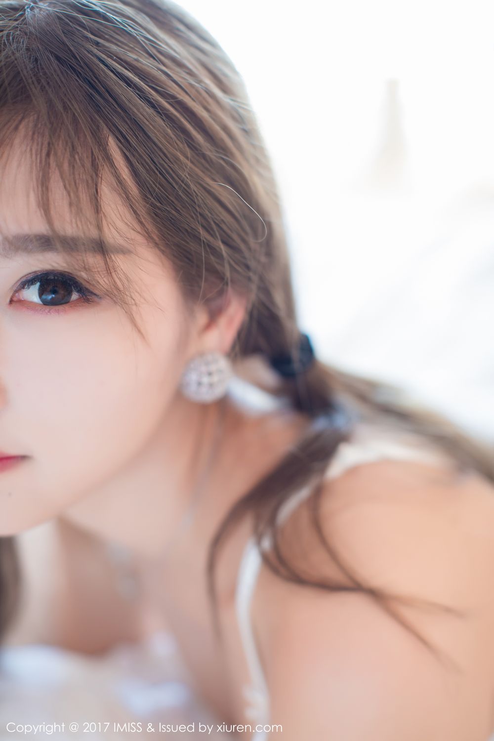 塞班岛女神杨晨晨 蕾丝网袜性感比基尼