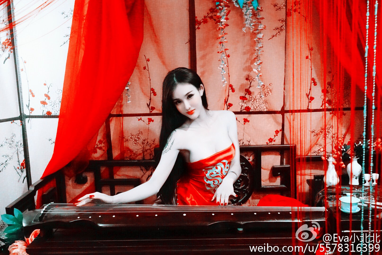 Eva小北北 微博妩媚私房写真图