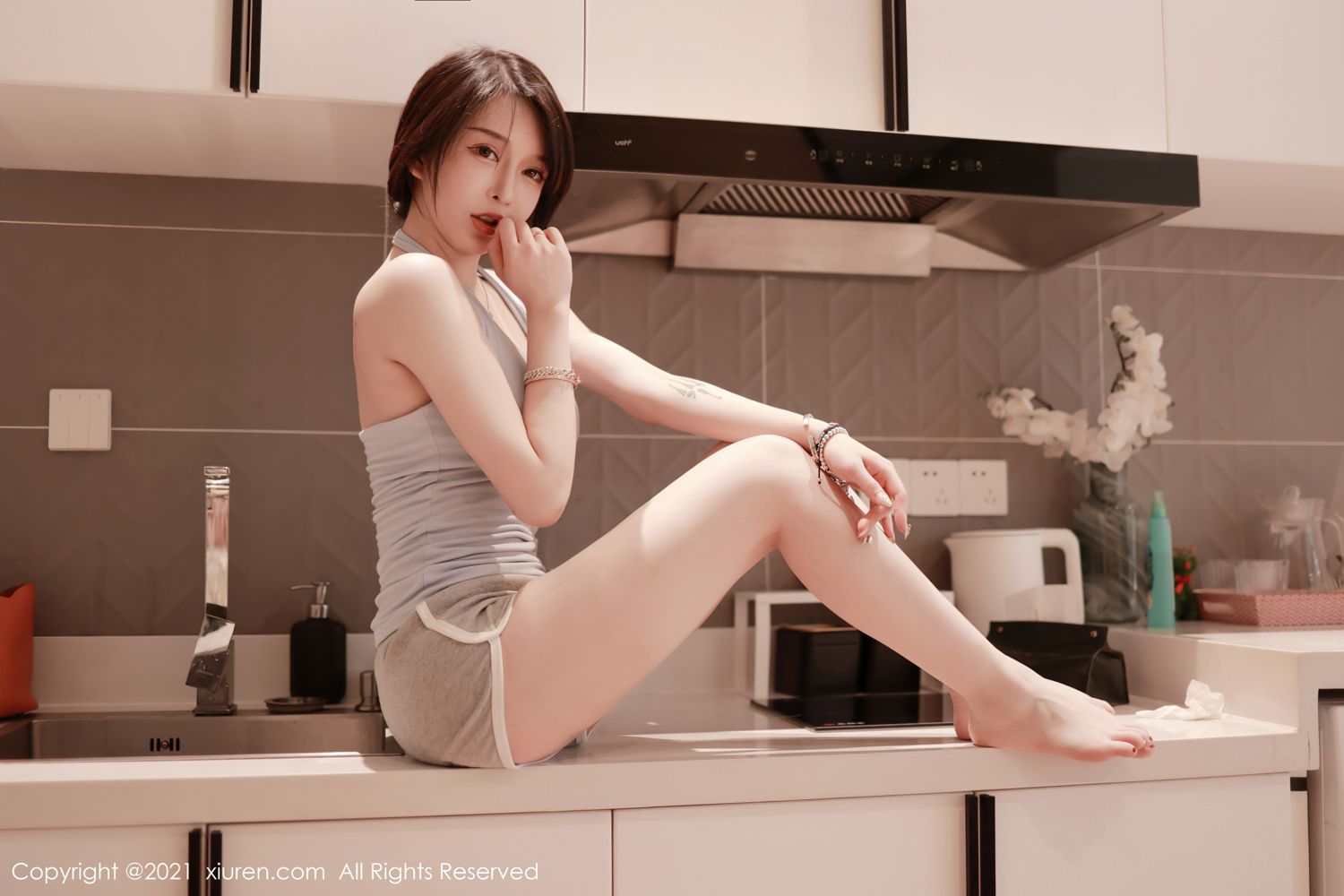 宅男女神玉兔miki 居家服饰女友视觉
