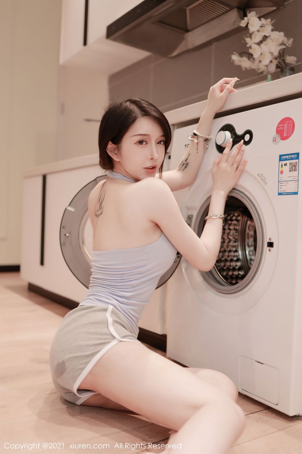 宅男女神玉兔miki 居家服饰女友视觉
