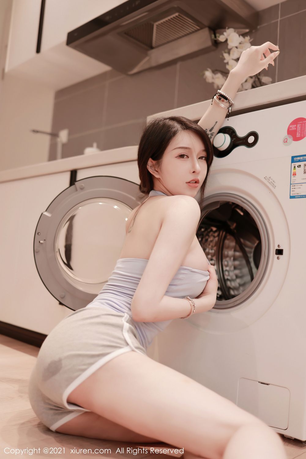 宅男女神玉兔miki 居家服饰女友视觉