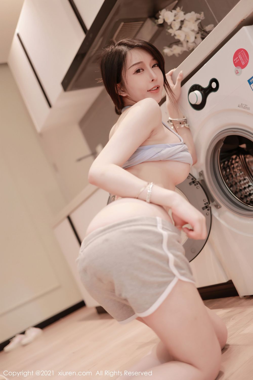 宅男女神玉兔miki 居家服饰女友视觉