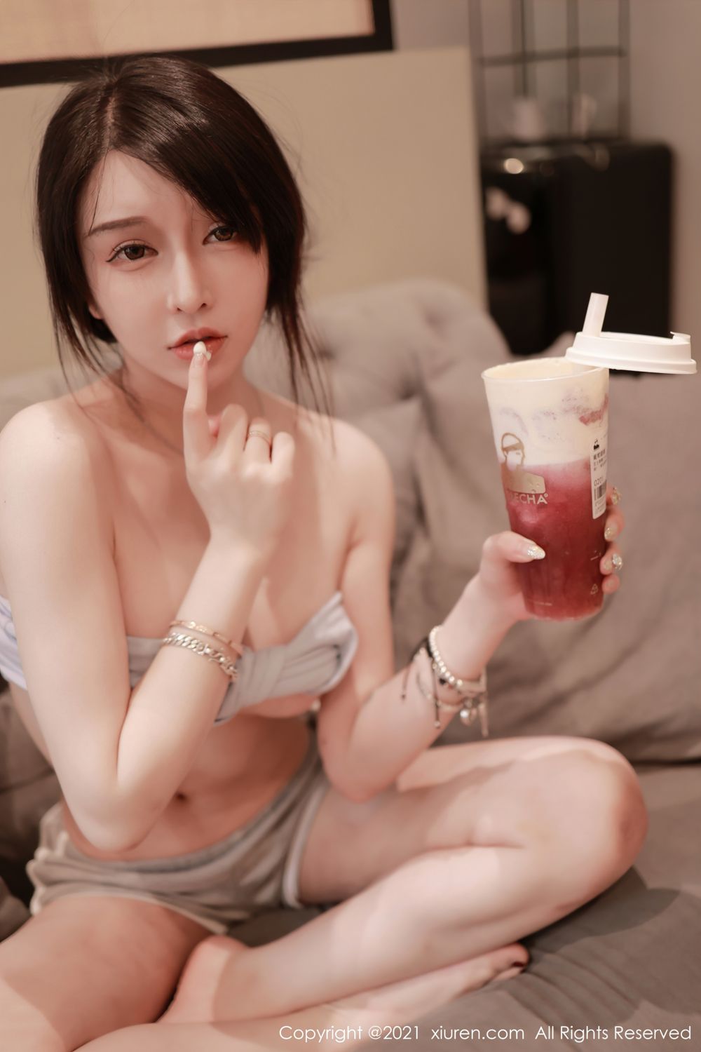 宅男女神玉兔miki 居家服饰女友视觉