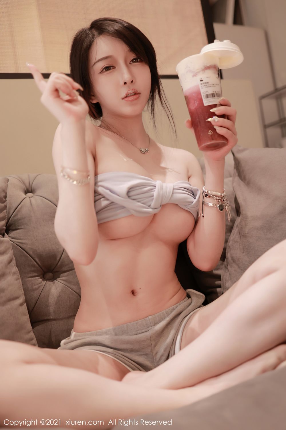 宅男女神玉兔miki 居家服饰女友视觉