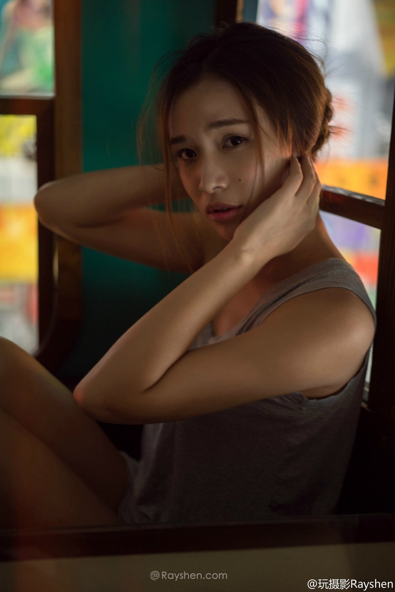 何欢mandy 微博唯美私房写真图