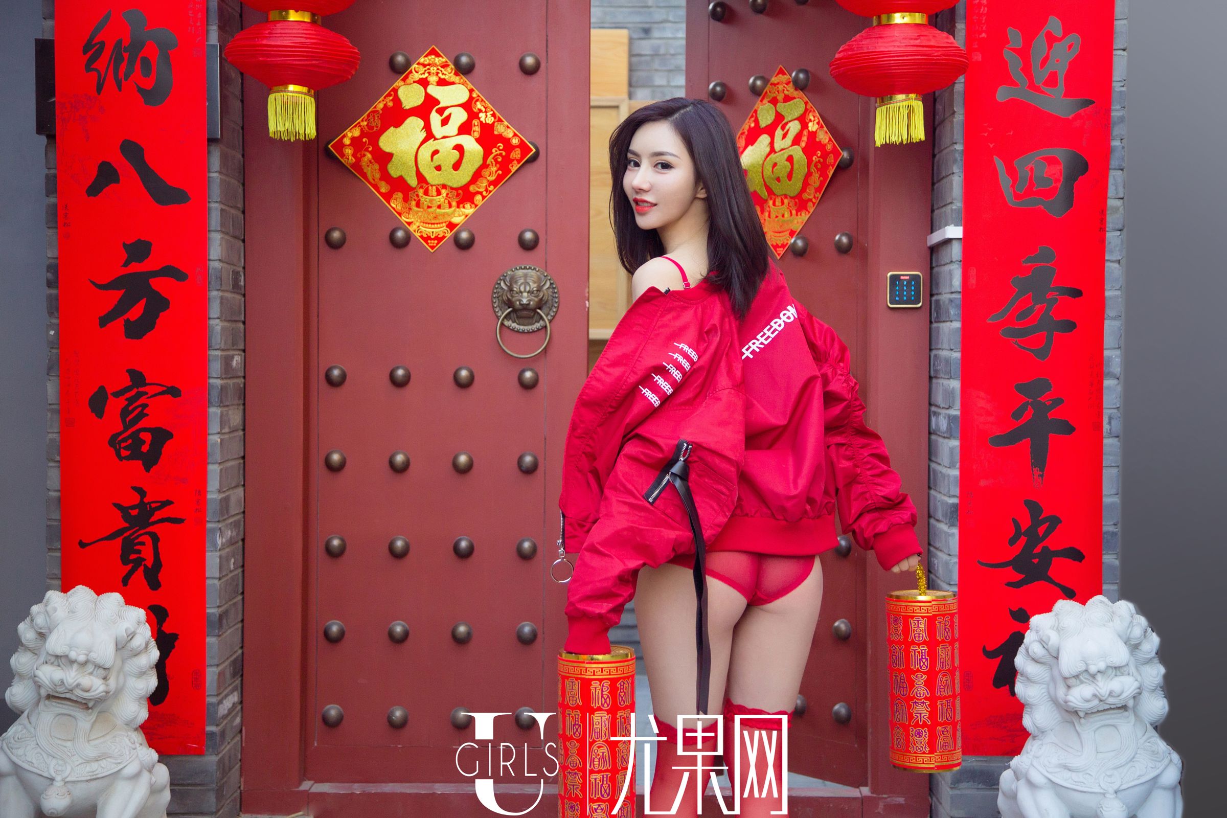 小琪安柔春节特辑,年年有余朝朝尤果