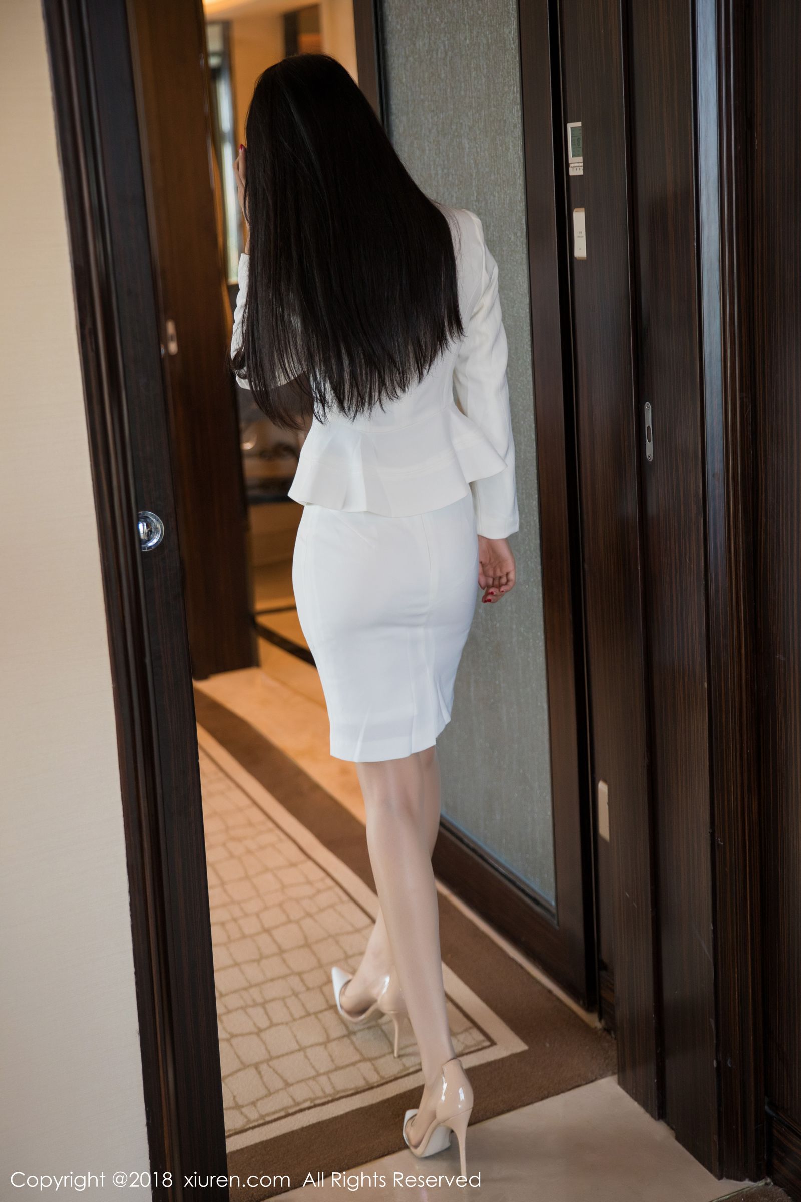 女神Angela小热巴 职场OL装蕾丝内衣