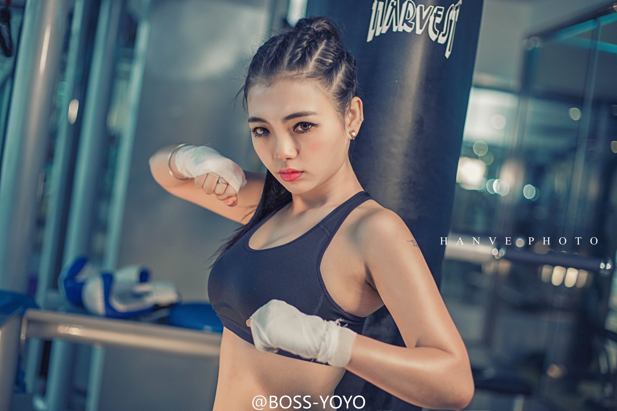 BOSS-YOYO 甜美麻豆微博私房写真图