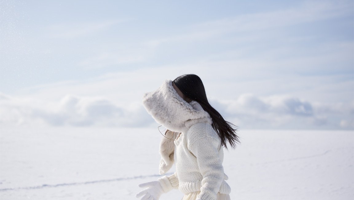 久保田纱友 雪国北海道美少女