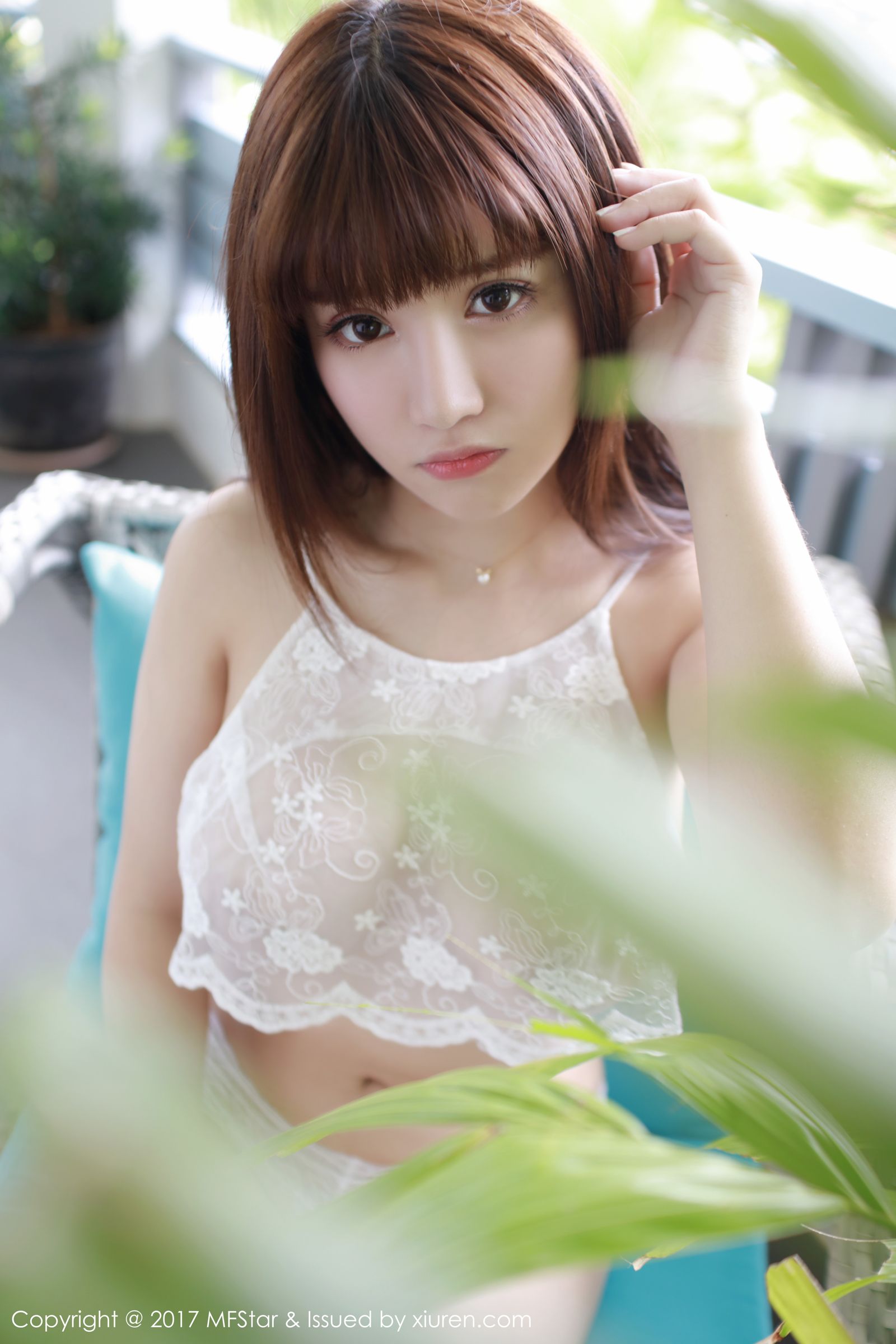 白肌女神傲娇萌萌 性感女仆半透蕾丝