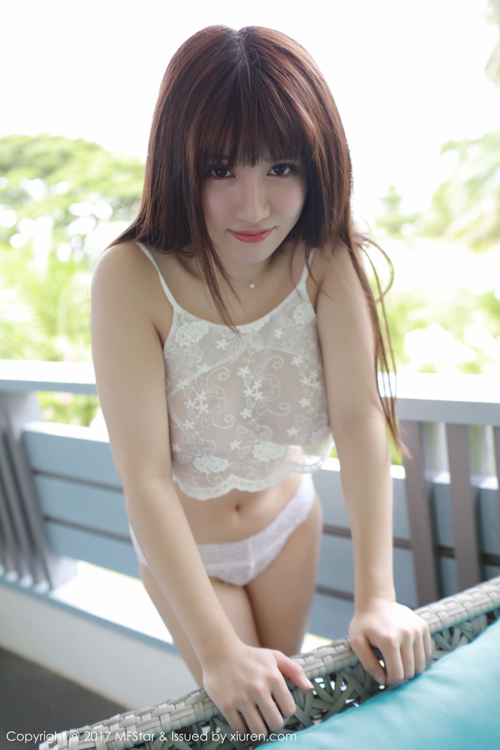 白肌女神傲娇萌萌 性感女仆半透蕾丝