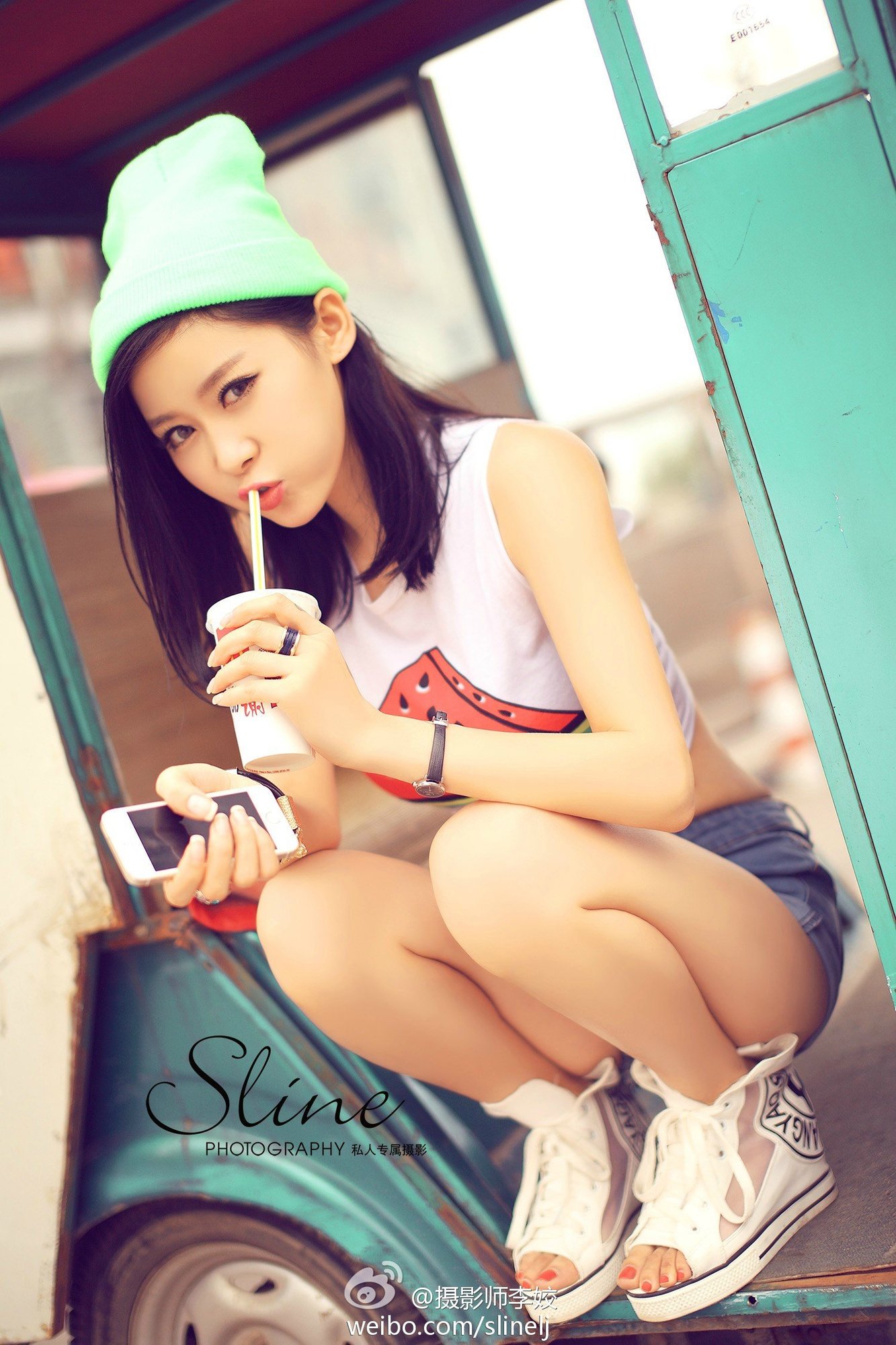 Clover-施(施沐希) 家居妩媚诱惑写真图