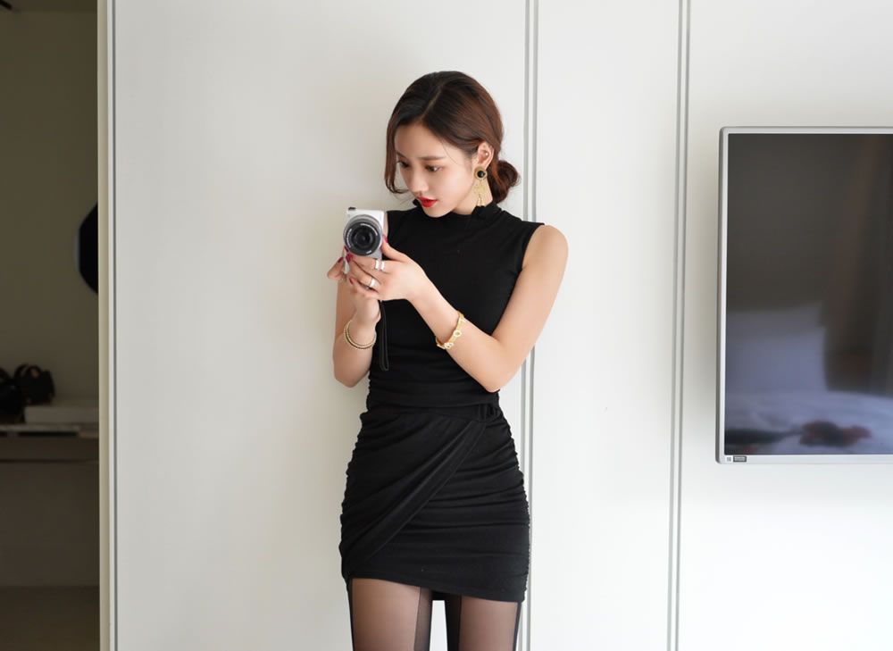 孙允珠- 2015年黑丝美腿与小清新写真合集