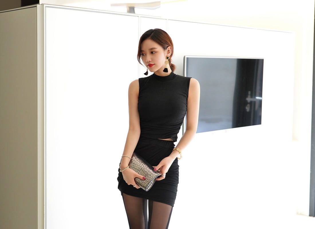 孙允珠- 2015年黑丝美腿与小清新写真合集