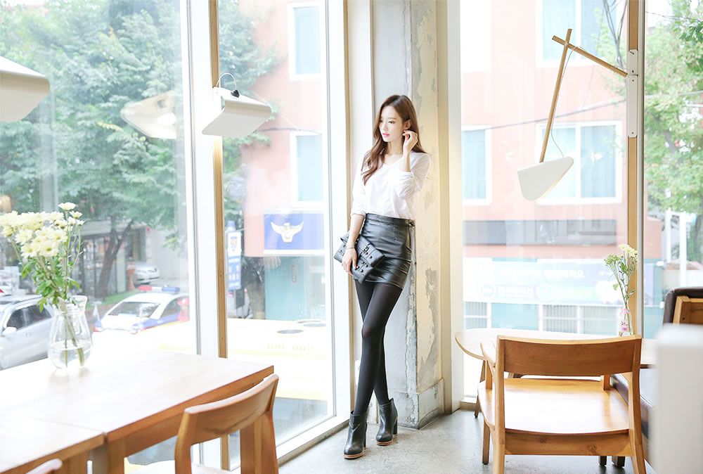 孙允珠- 2015年黑丝美腿与小清新写真合集