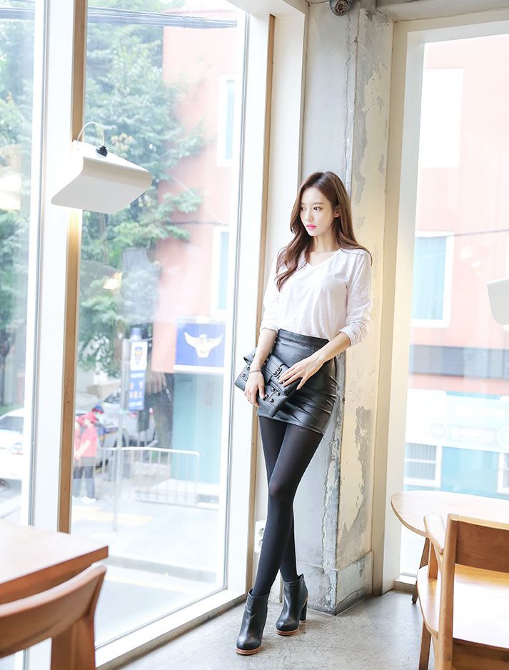 孙允珠- 2015年黑丝美腿与小清新写真合集