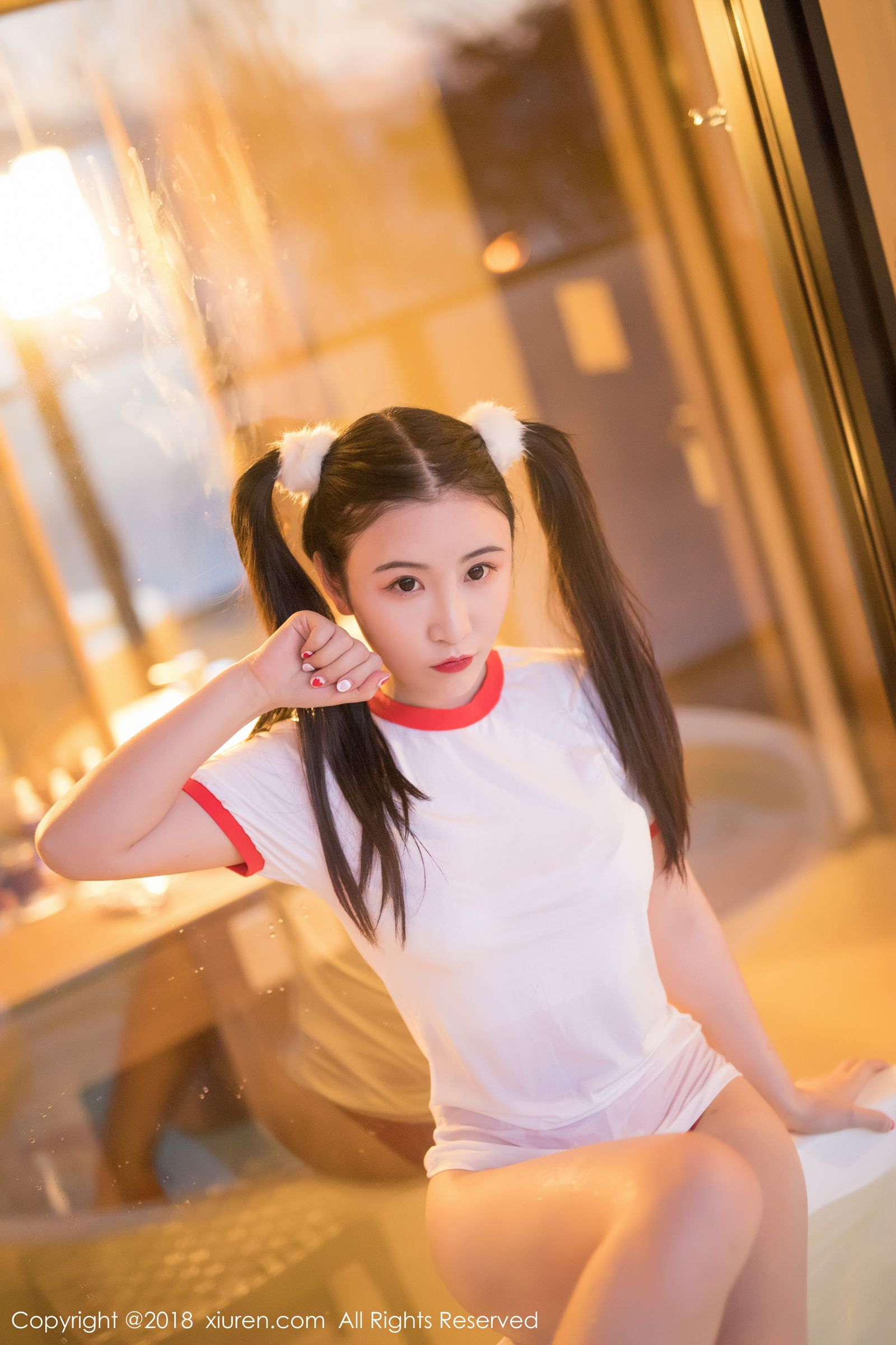 翘臀女神绯月樱 双马尾湿身诱惑