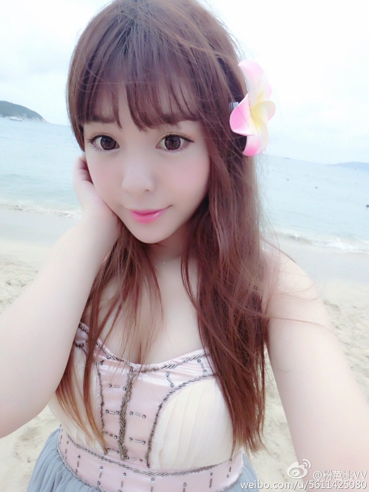 粉芭比VV 粉嫩美人私房写真图