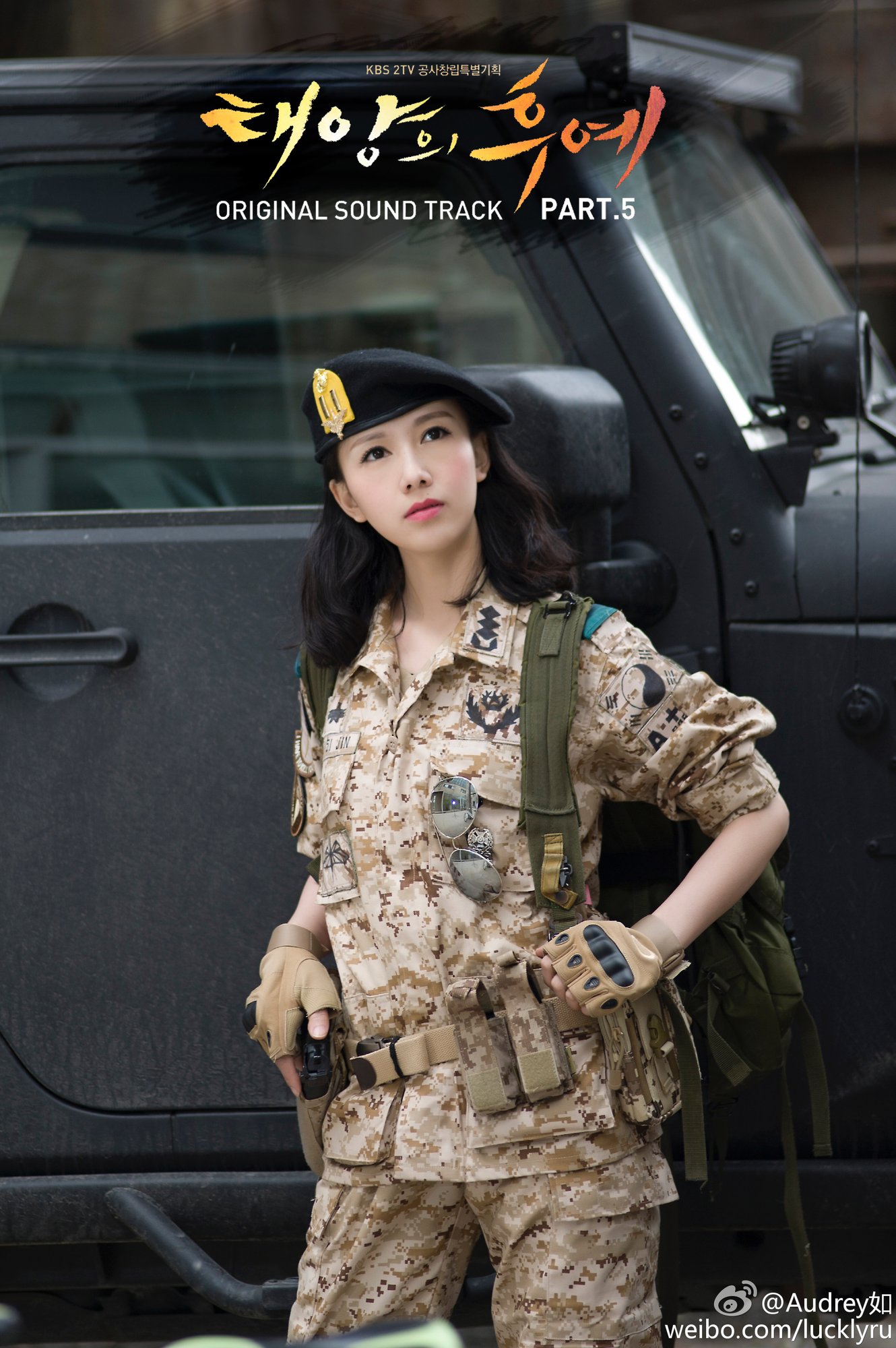 Audrey如 美女版《太阳的后裔》