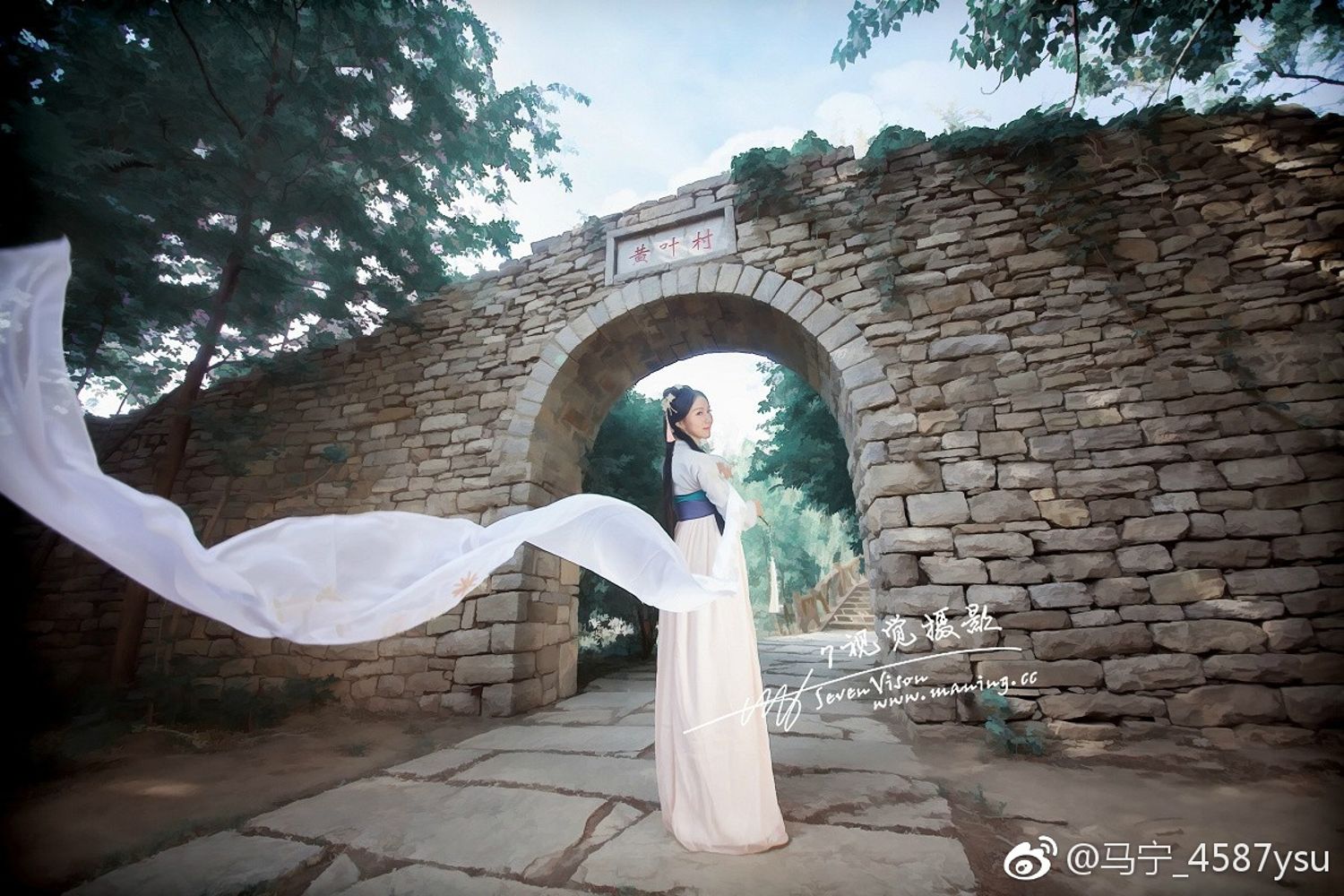 古典美人Audrey如 风姿卓越十里桃花