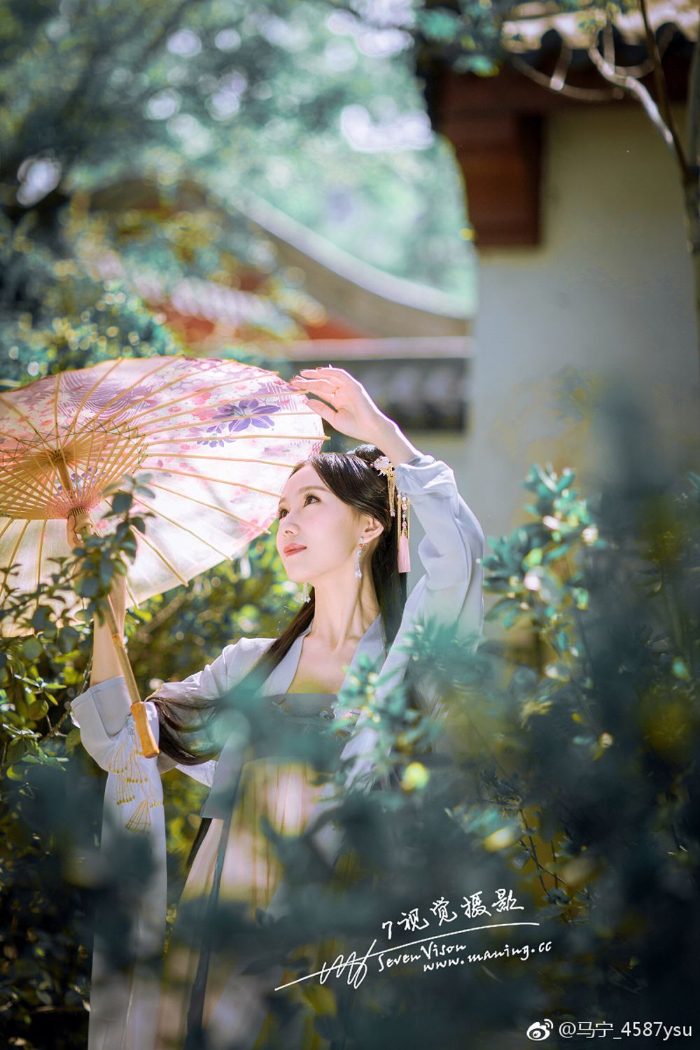 古典美人Audrey如 风姿卓越十里桃花