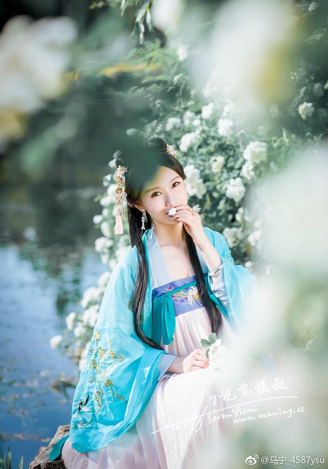 古典美人Audrey如 风姿卓越十里桃花