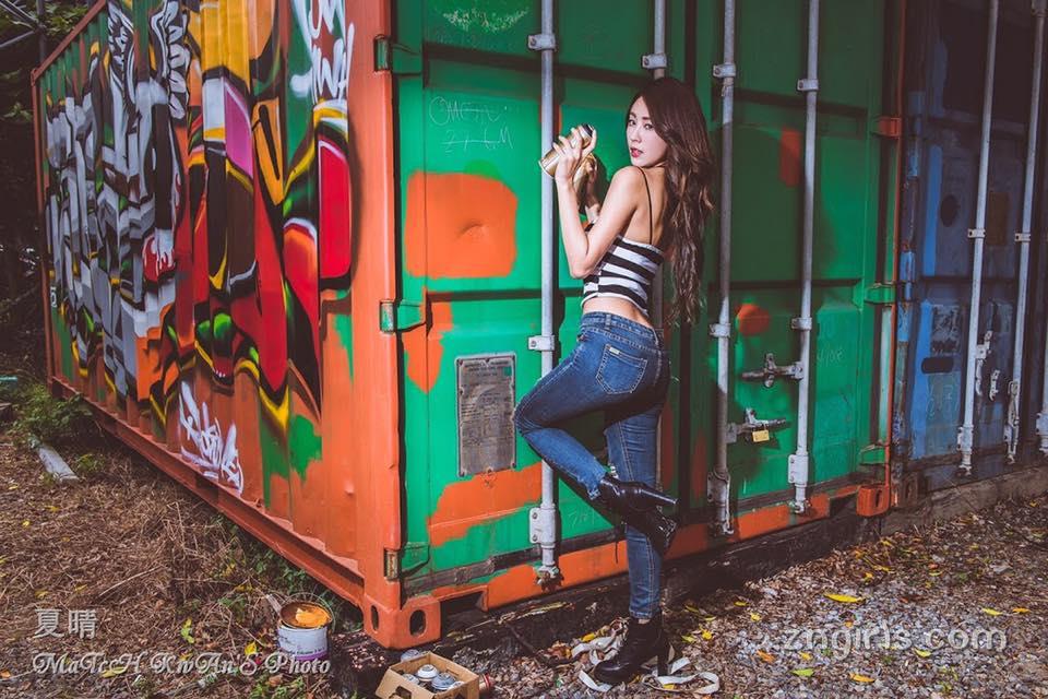 夏晴Miso 美腿模特儿私房写真图
