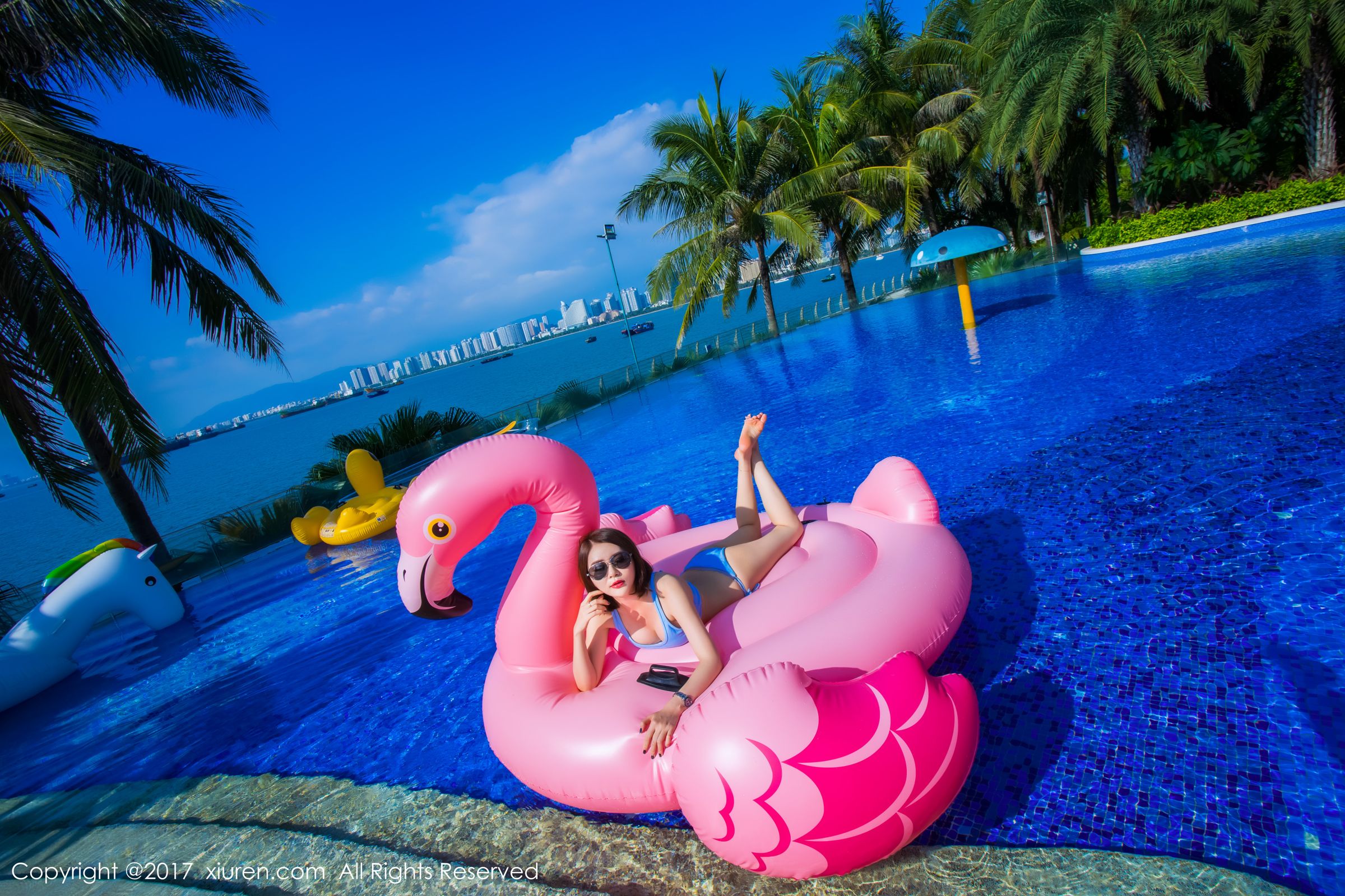 女神廿十三亚旅拍 海景邮轮美人相伴