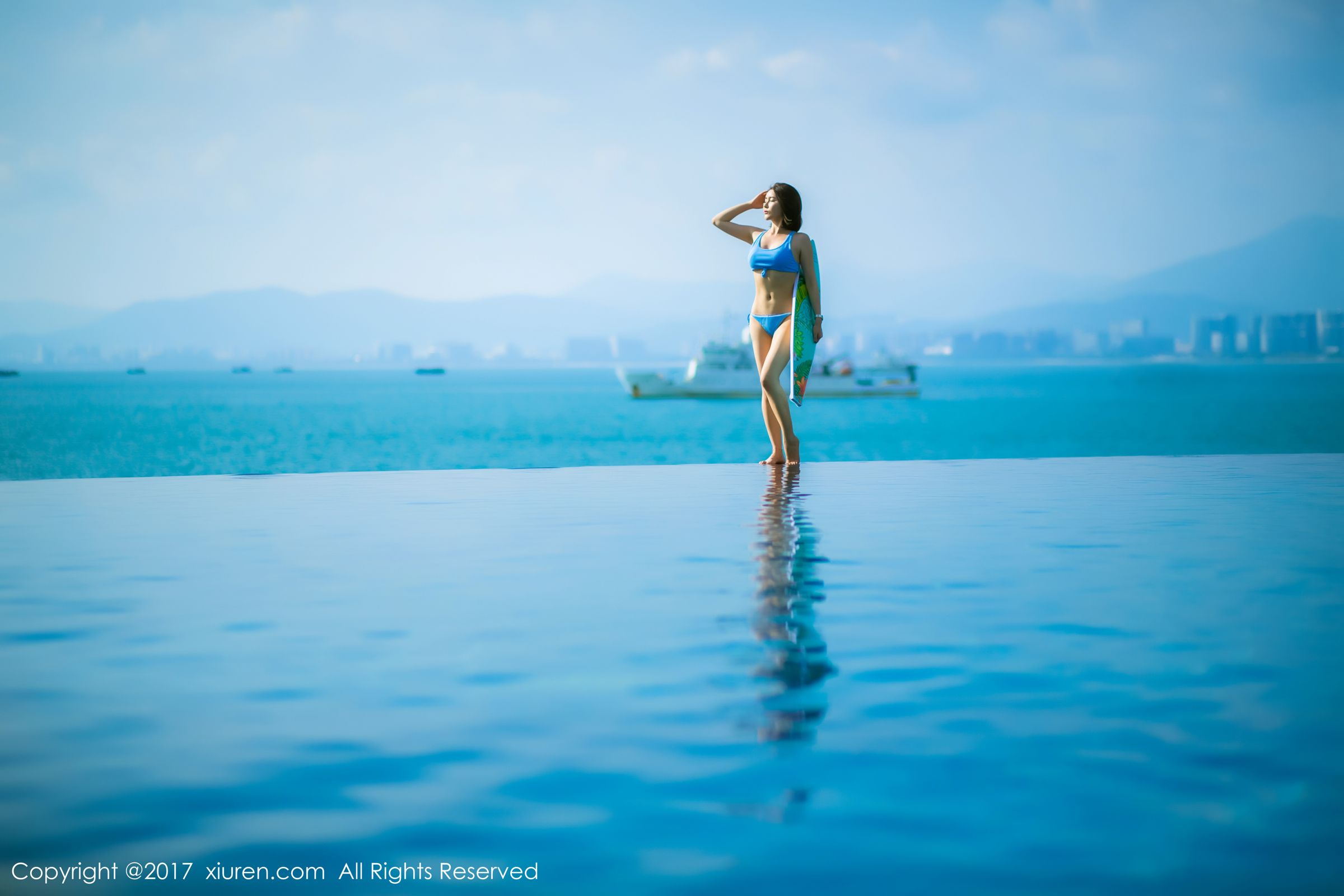女神廿十三亚旅拍 海景邮轮美人相伴