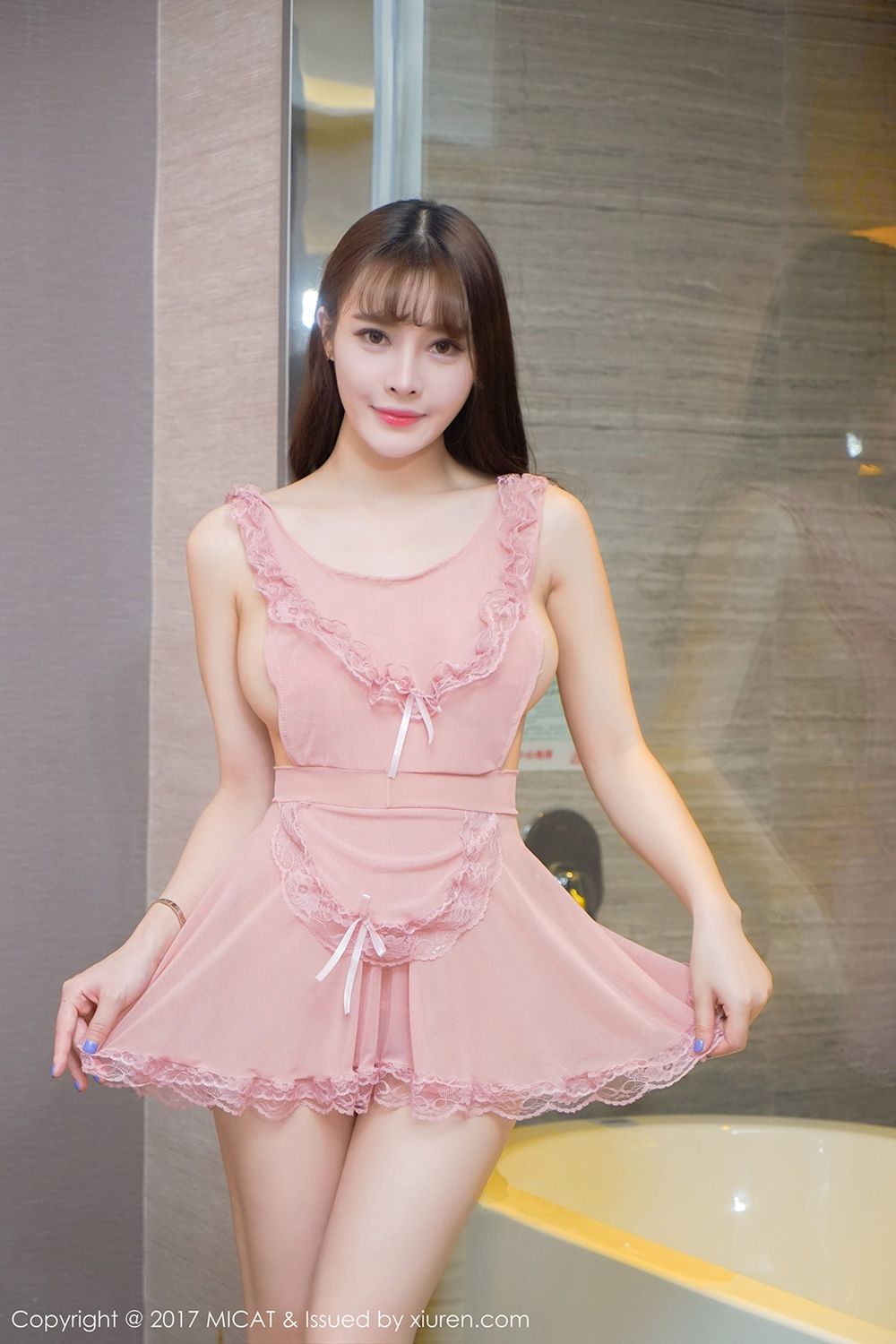混血模特雪瑞Lisa 百看不腻玉腿翩翩