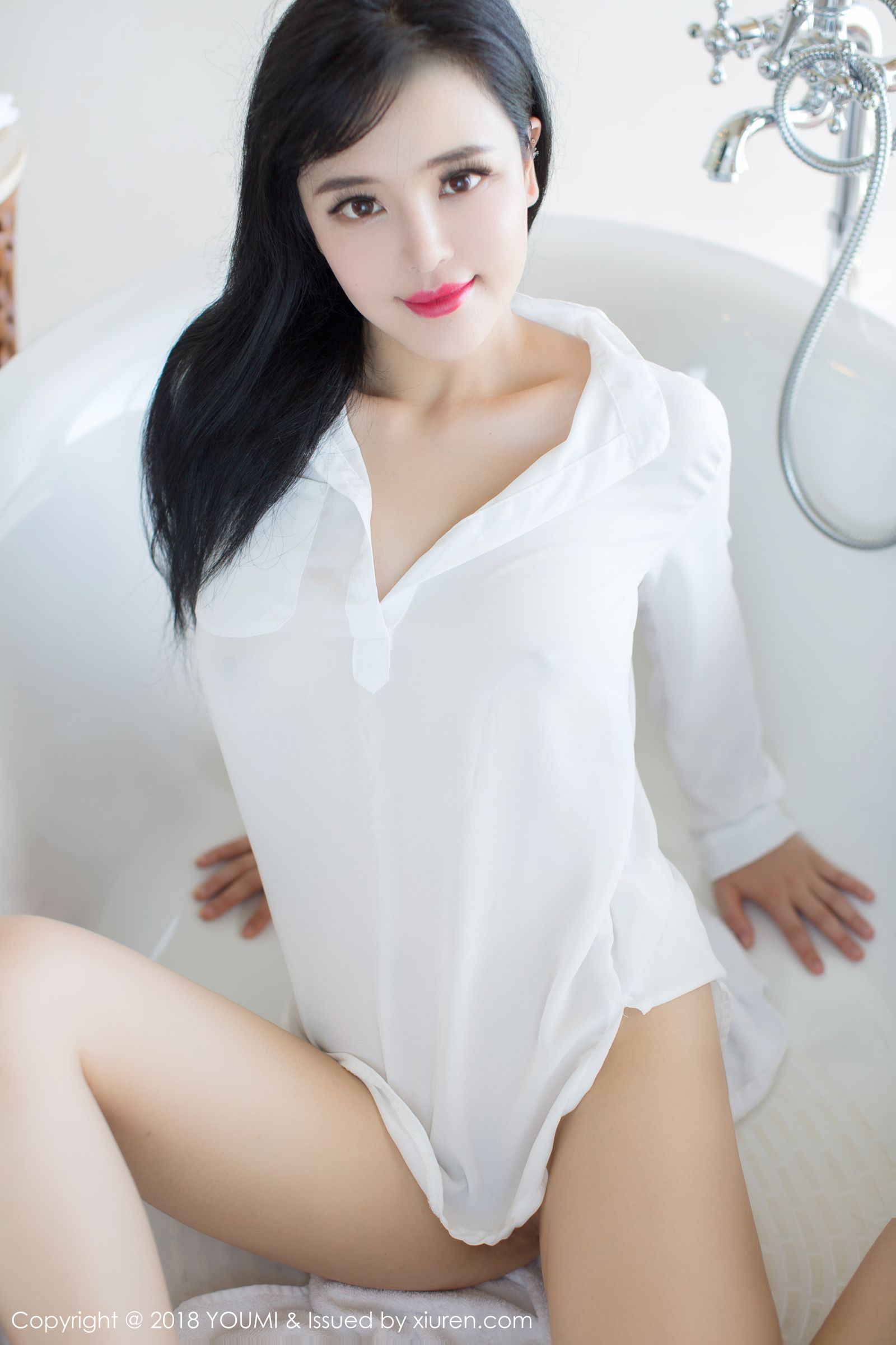 性感女神刘钰儿 白衬衫与情趣内衣