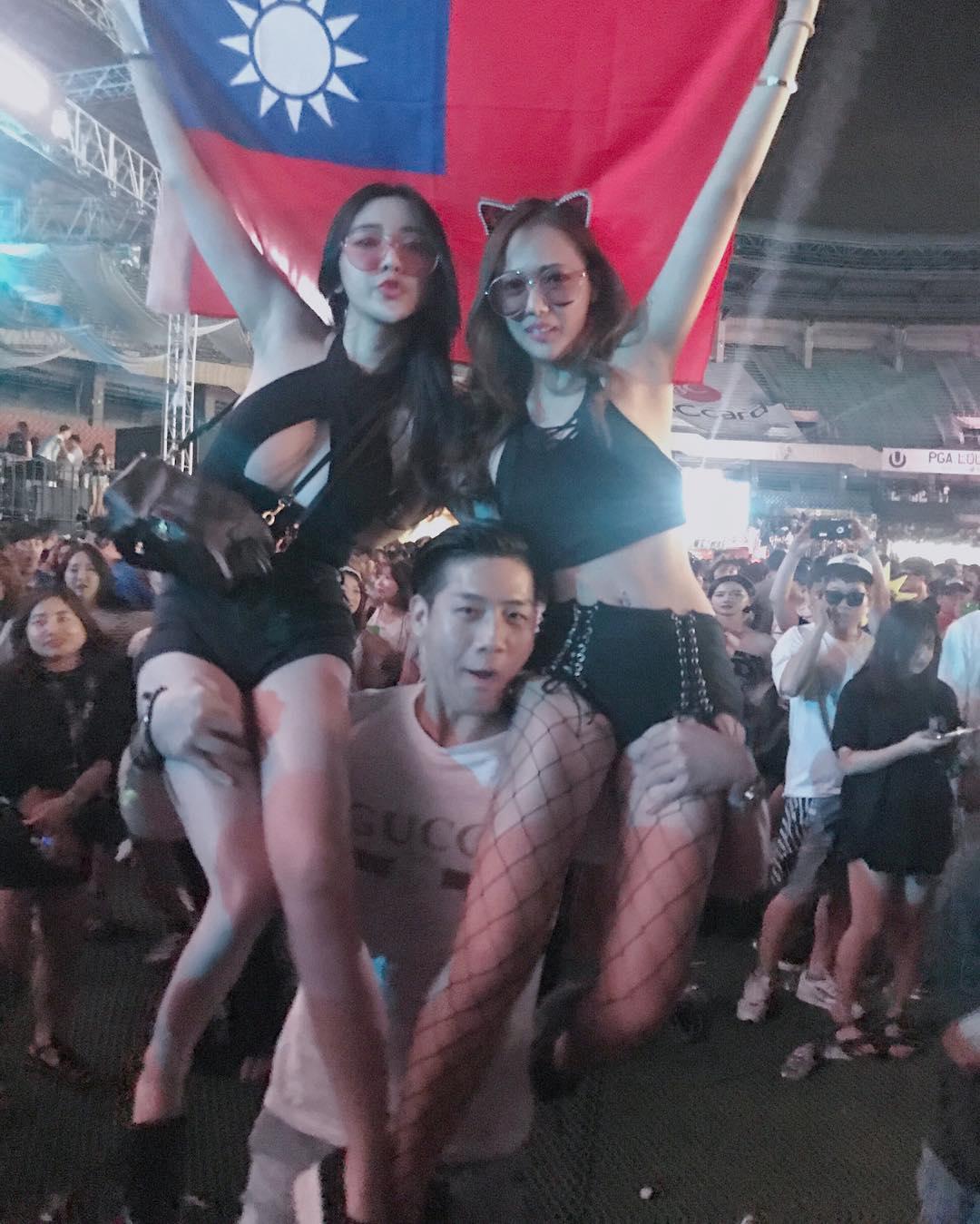 台湾辣妹黄冠洁 好身材快掉出来了