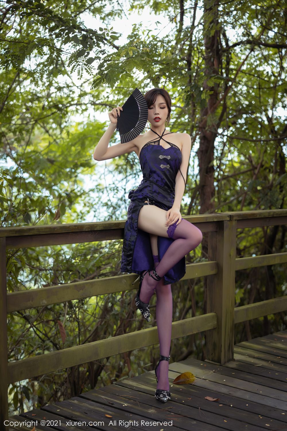 旗袍美人芝芝Booty 浪漫情迷独特魅力