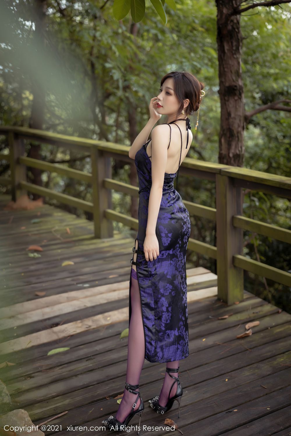 旗袍美人芝芝Booty 浪漫情迷独特魅力