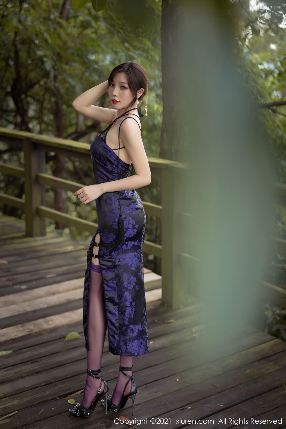 旗袍美人芝芝Booty 浪漫情迷独特魅力