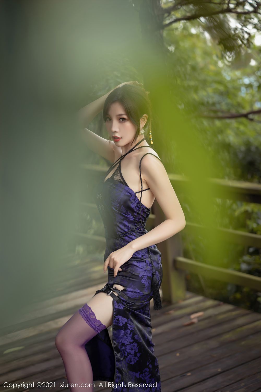 旗袍美人芝芝Booty 浪漫情迷独特魅力