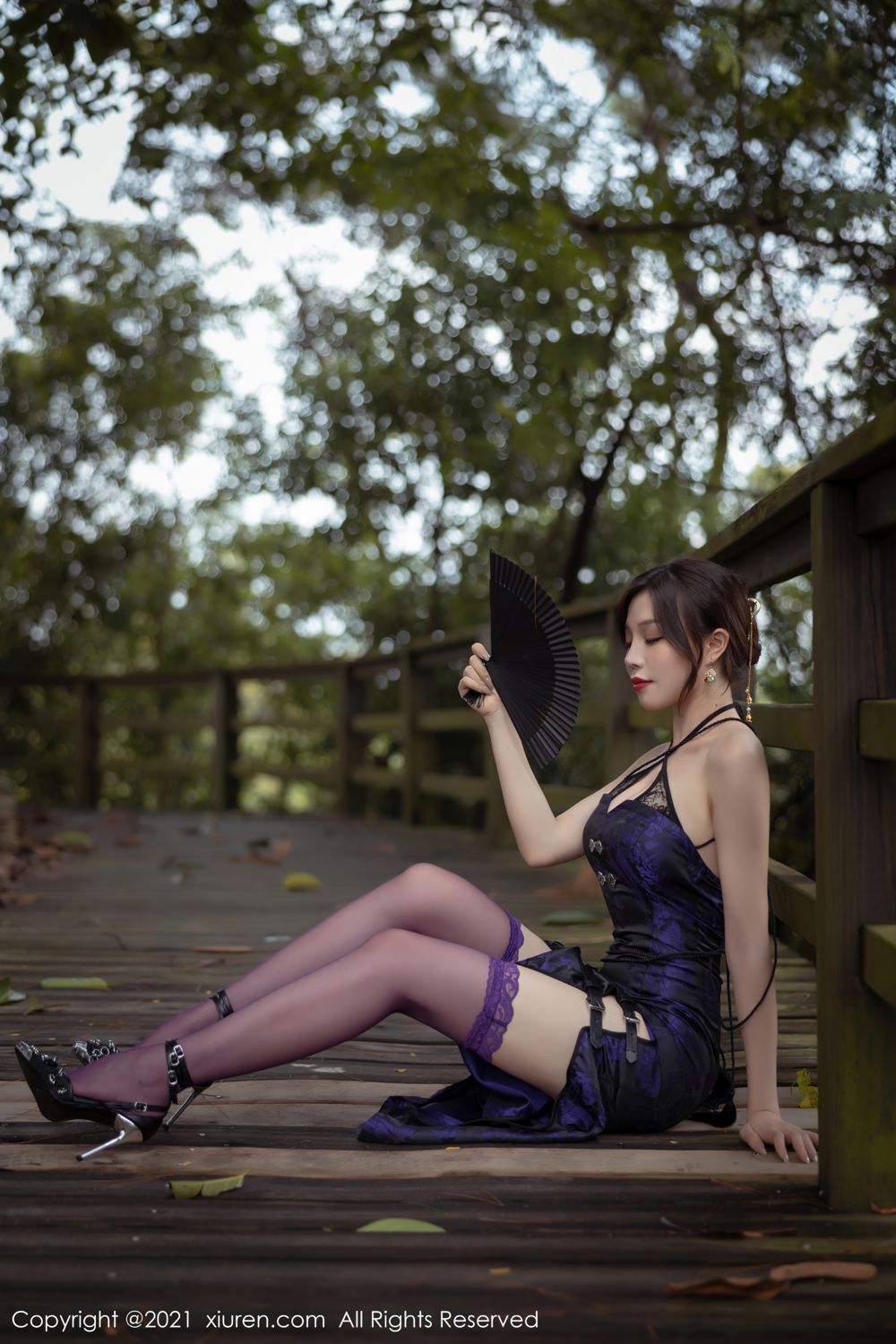 旗袍美人芝芝Booty 浪漫情迷独特魅力