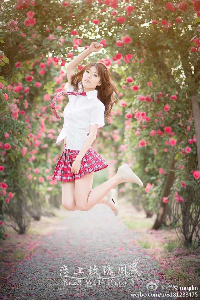 许莉娜 微博私房美图