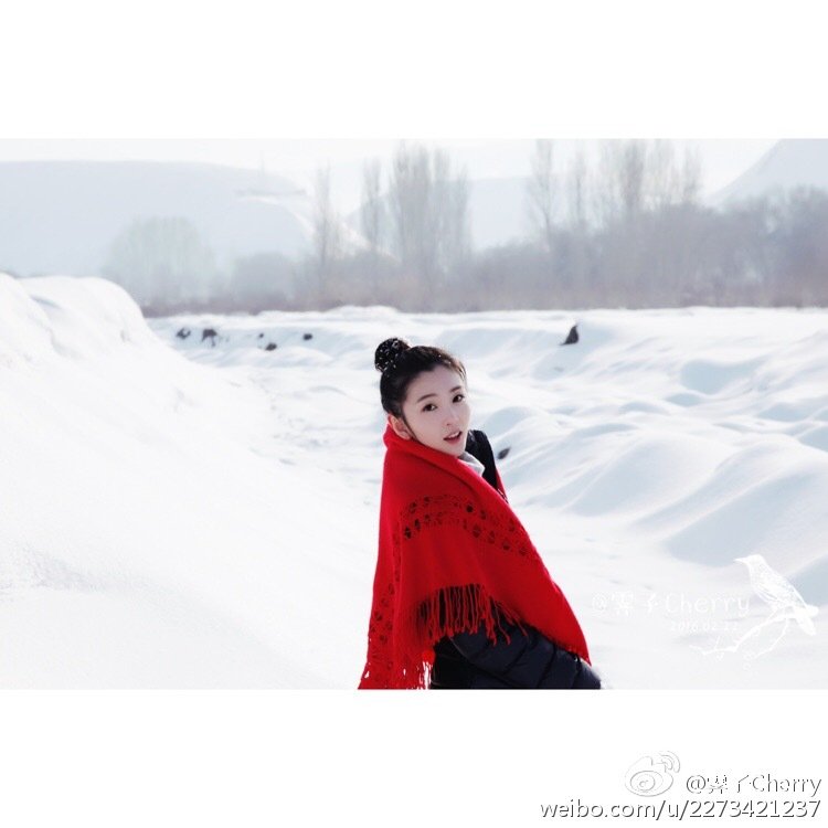 王霁婷 超白皙妹子美图