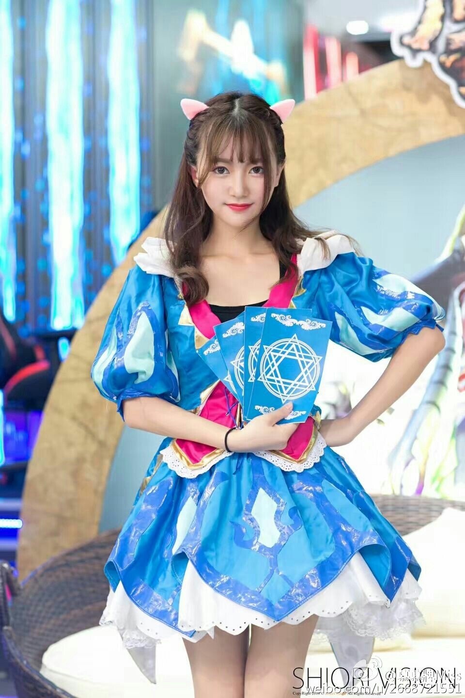 盛宁宁 ChinaJoy 2016 网龙展台SG