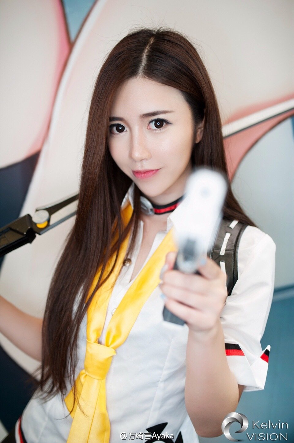 方绮言Ayaka ChinaJoy2016世纪天成游戏展台SG