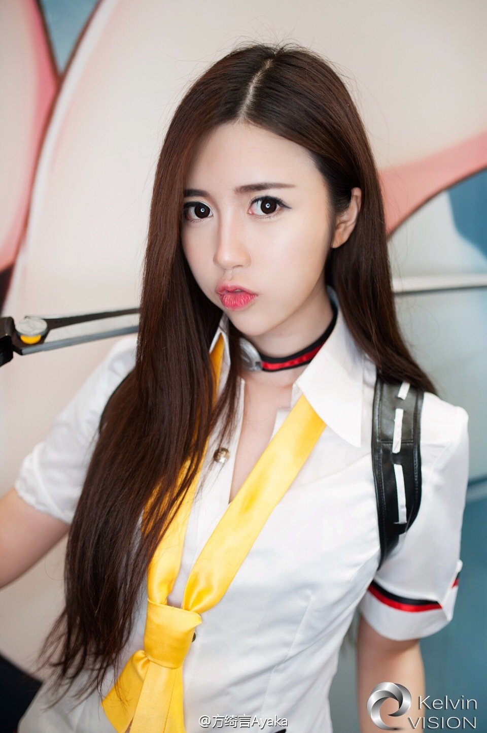 方绮言Ayaka ChinaJoy2016世纪天成游戏展台SG