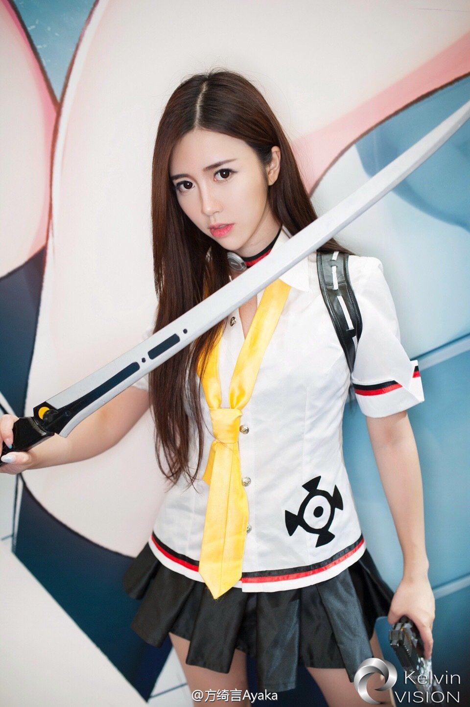 方绮言Ayaka ChinaJoy2016世纪天成游戏展台SG