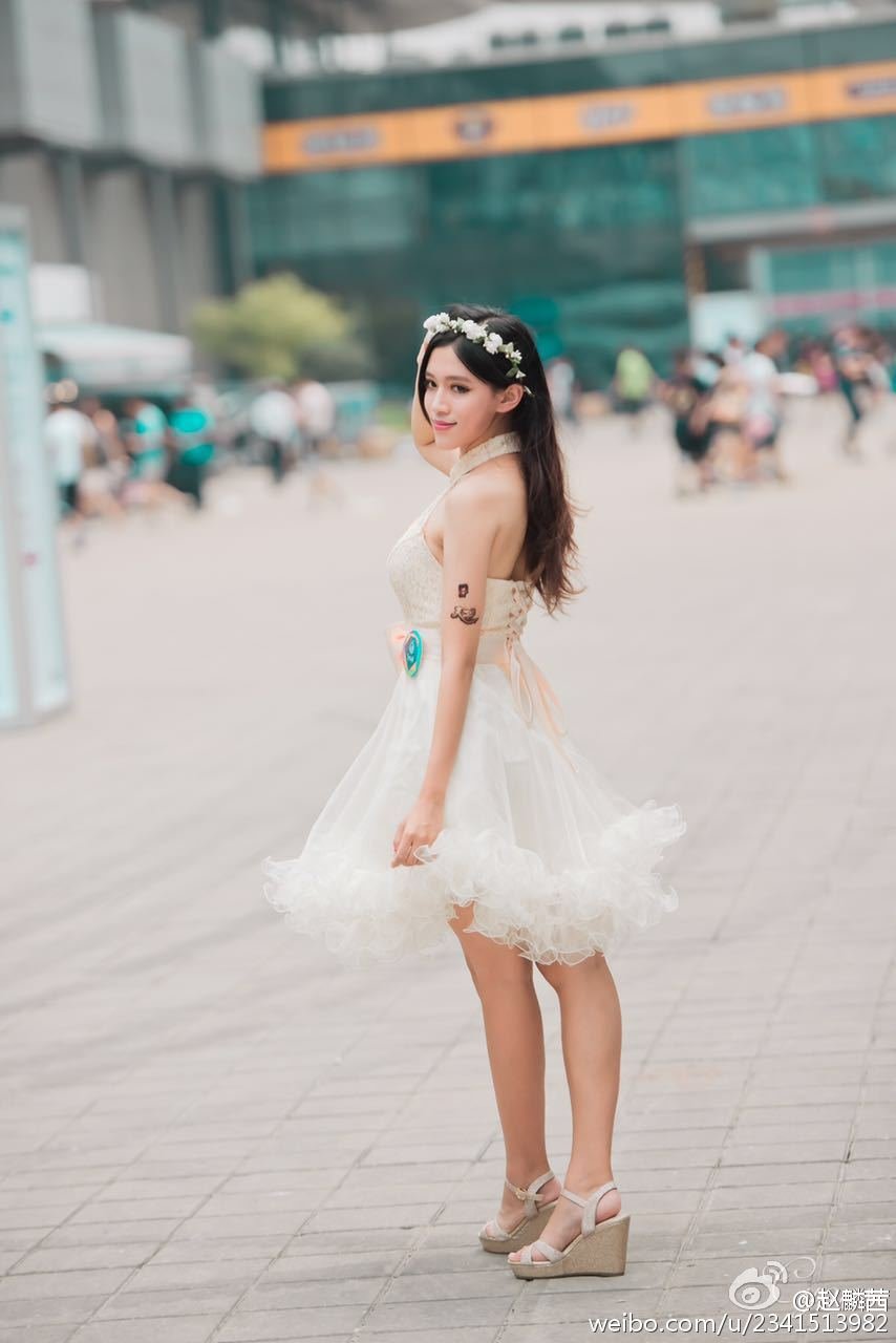 赵麟茜 2015、2016chinajoy蜗牛showgirl