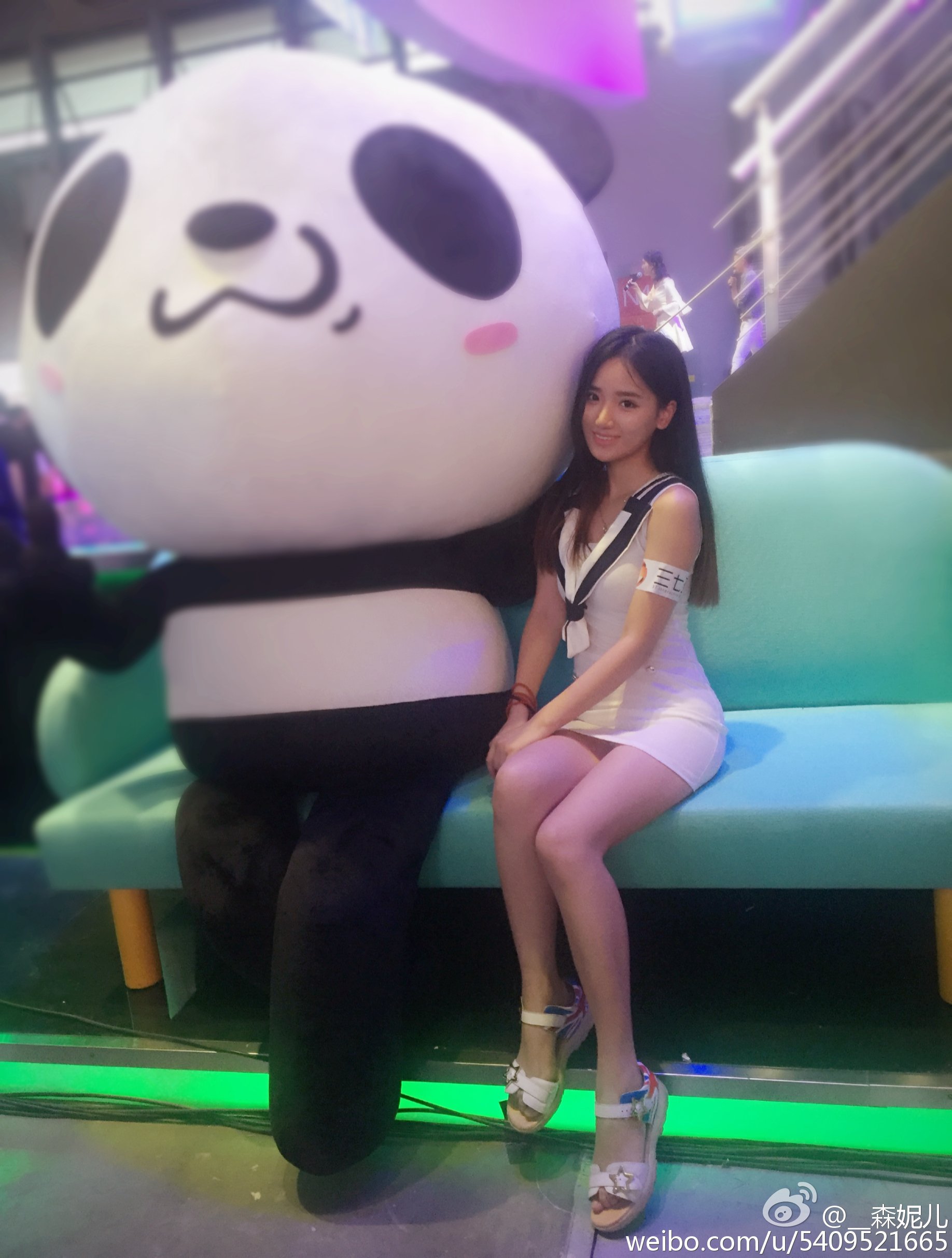 森妮儿(慧娴) ChinaJoy201637互娱展台SG