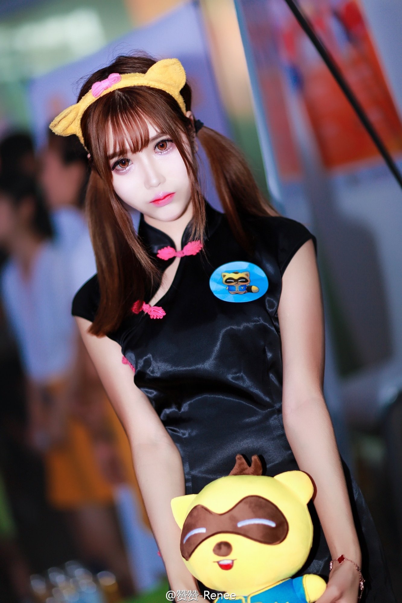 赞赞Renee 2016ChinaJoy多玩游戏展台SG